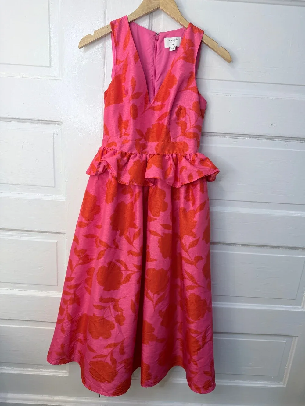 Kate Spade Target Collab Pink Floral Dress Size 00 Never Worn